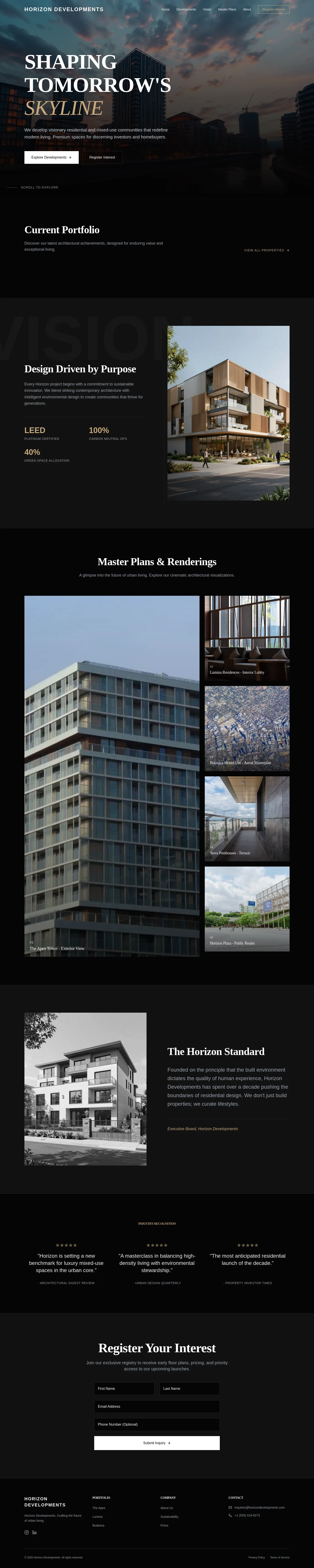 Horizon Developments