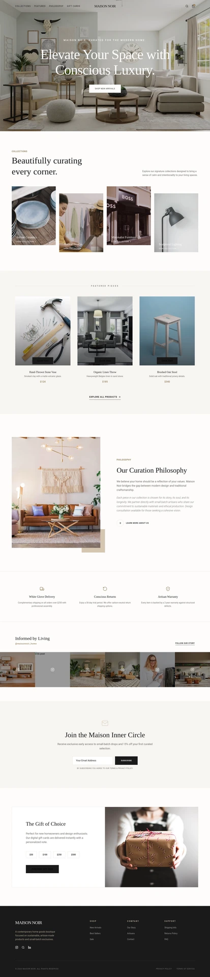 Clean minimal