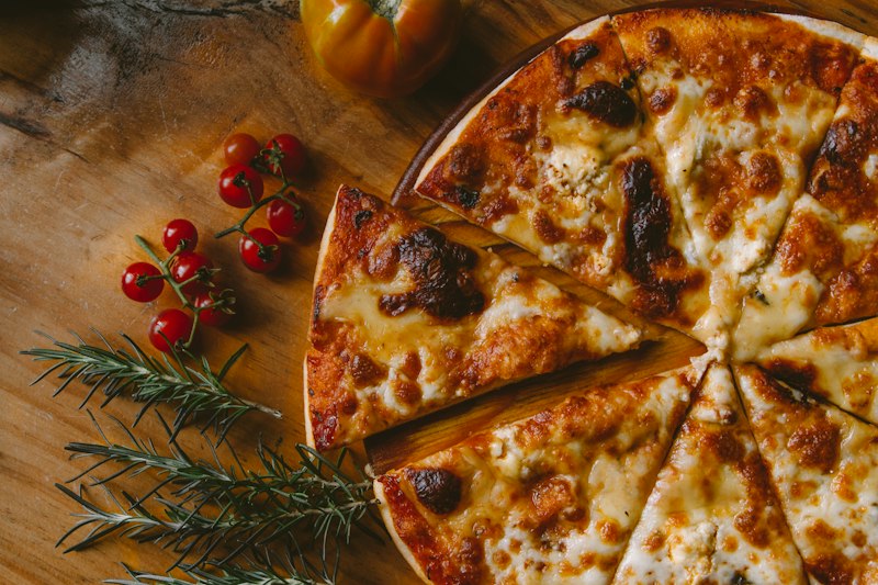 Traditional wood-fired oven at optimal temperature.