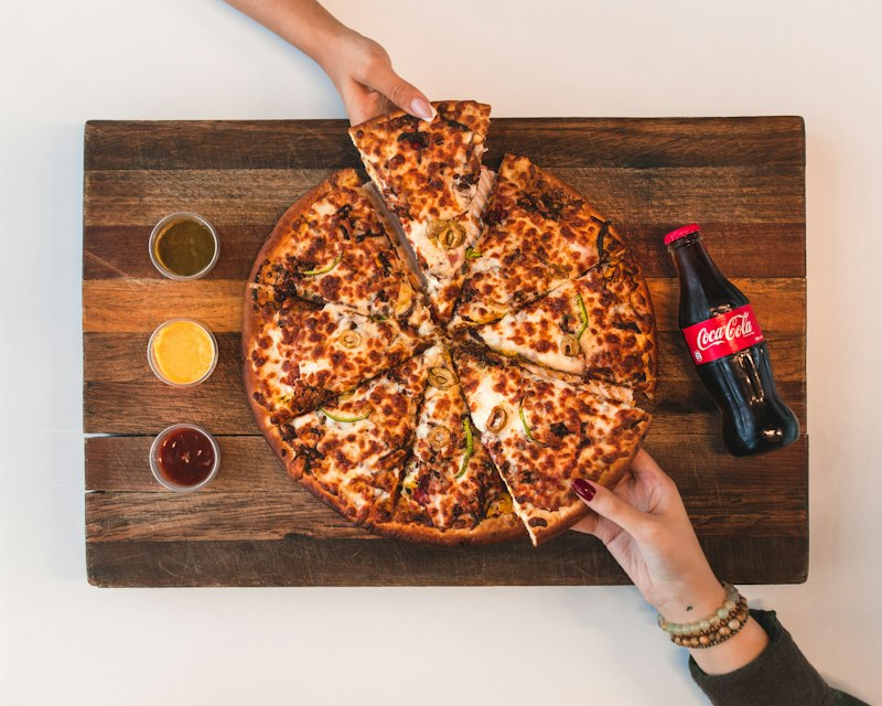 The perfect blistered crust coming out of the fire.